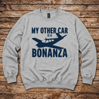 Aviation humour sweatshirt for Bonanza owners