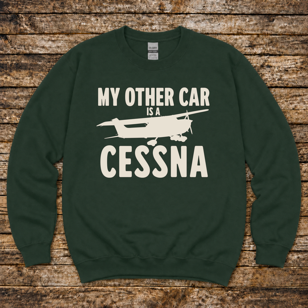 General aviation sweatshirt for Cessna pilots and owners