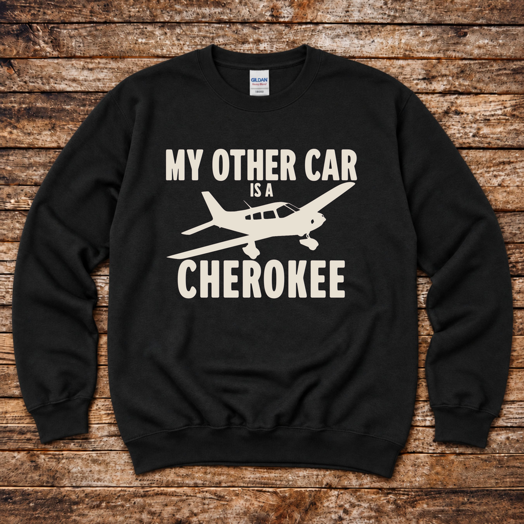My Other Car is a Cherokee unisex crewneck sweatshirt