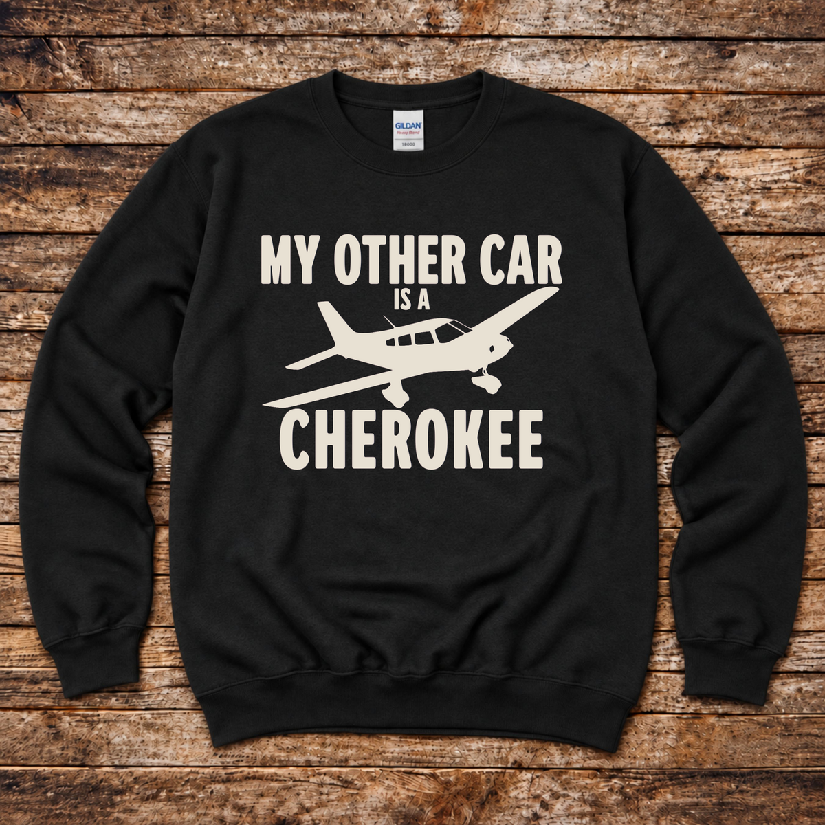 My Other Car is a Cherokee unisex crewneck sweatshirt