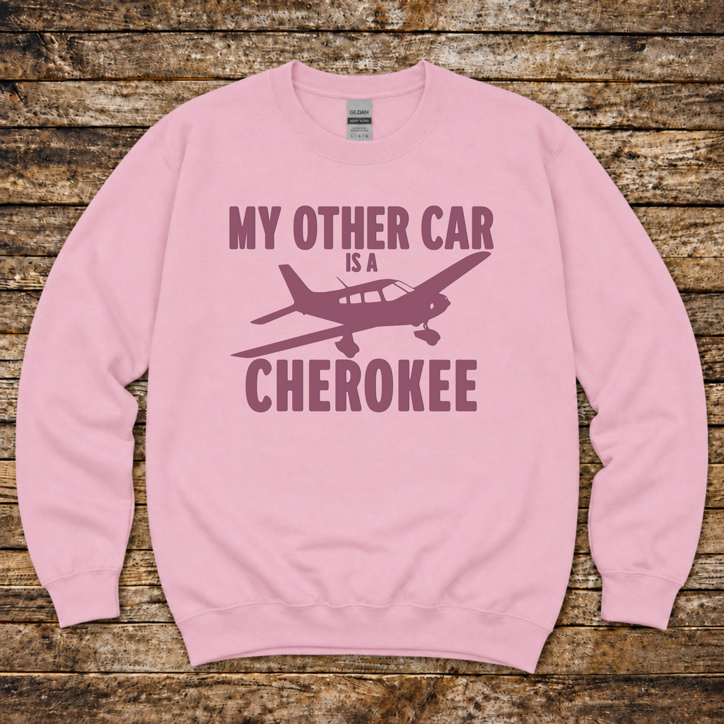 General aviation sweatshirt for Piper Cherokee and PA-28 pilots