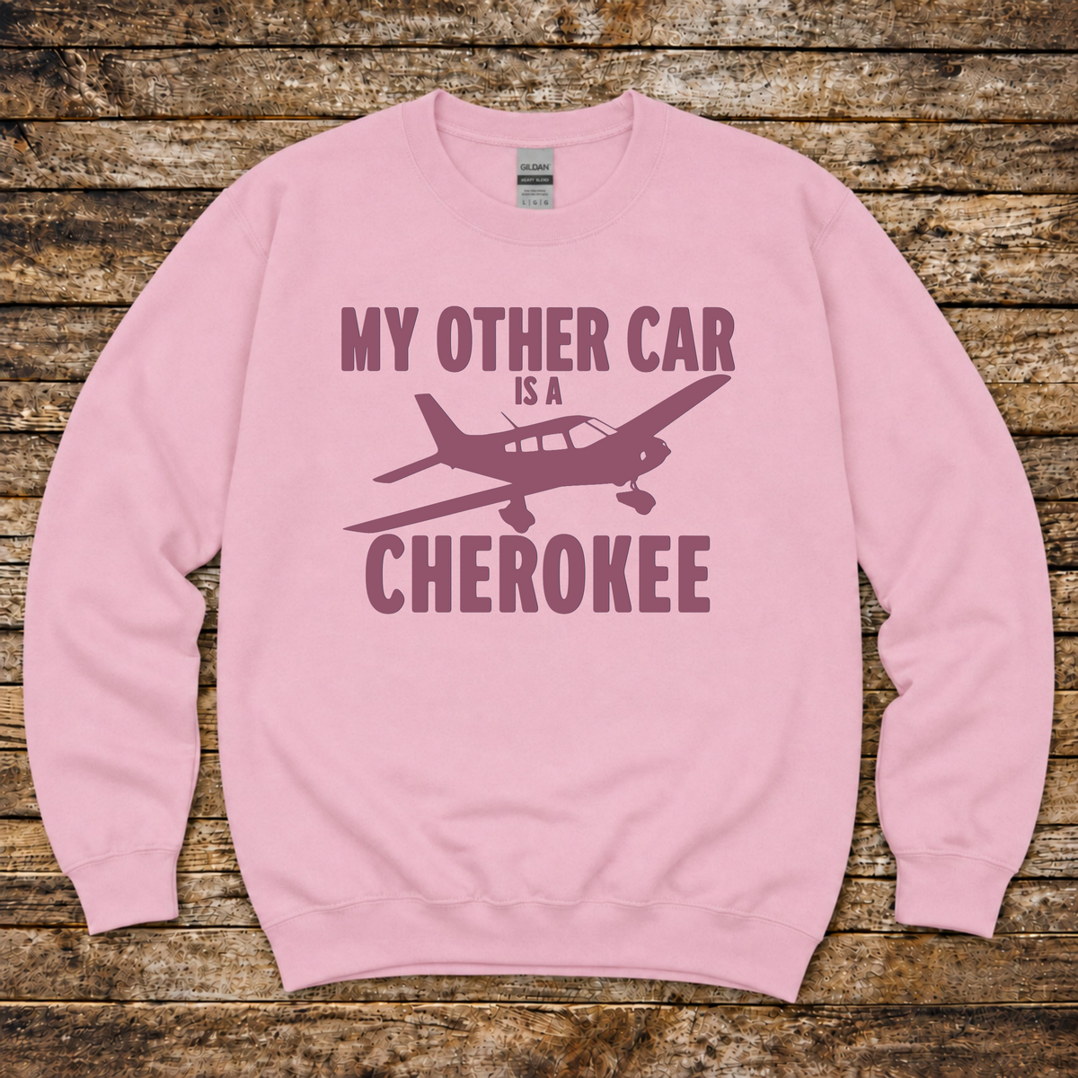 General aviation sweatshirt for Piper Cherokee and PA-28 pilots