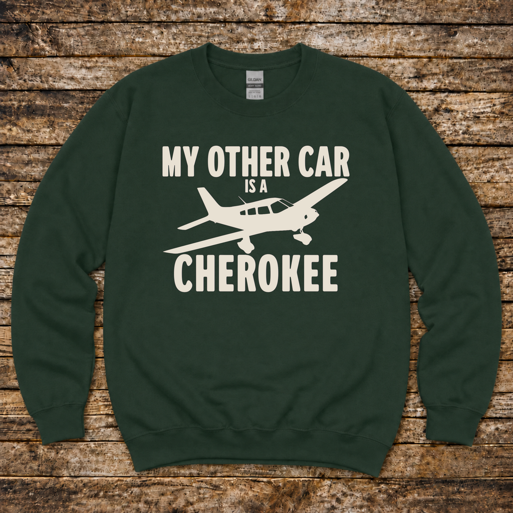 Piper PA-28 pilot sweatshirt by Aero Rascals