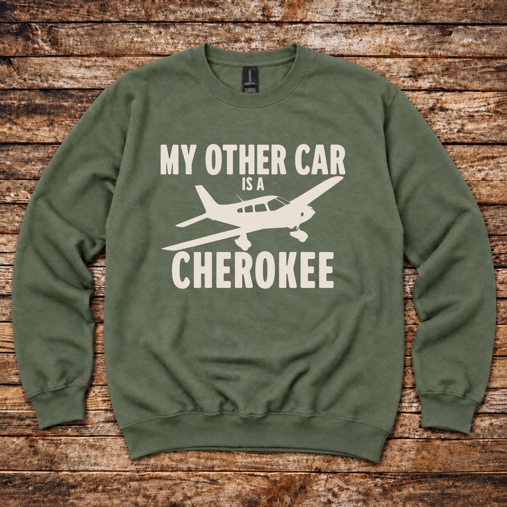 Piper Cherokee pilot aviation gift sweatshirt