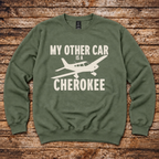 Piper Cherokee pilot aviation gift sweatshirt
