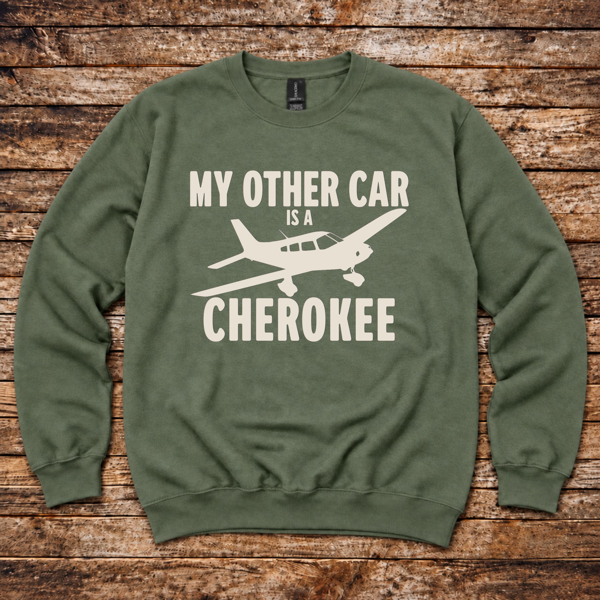 Piper Cherokee pilot aviation gift sweatshirt