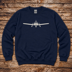 General aviation Piper pilot sweatshirt