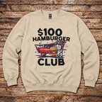 $100 Hamburger Club Sweatshirt