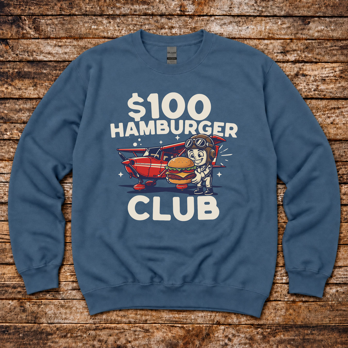 $100 Hamburger Club Sweatshirt