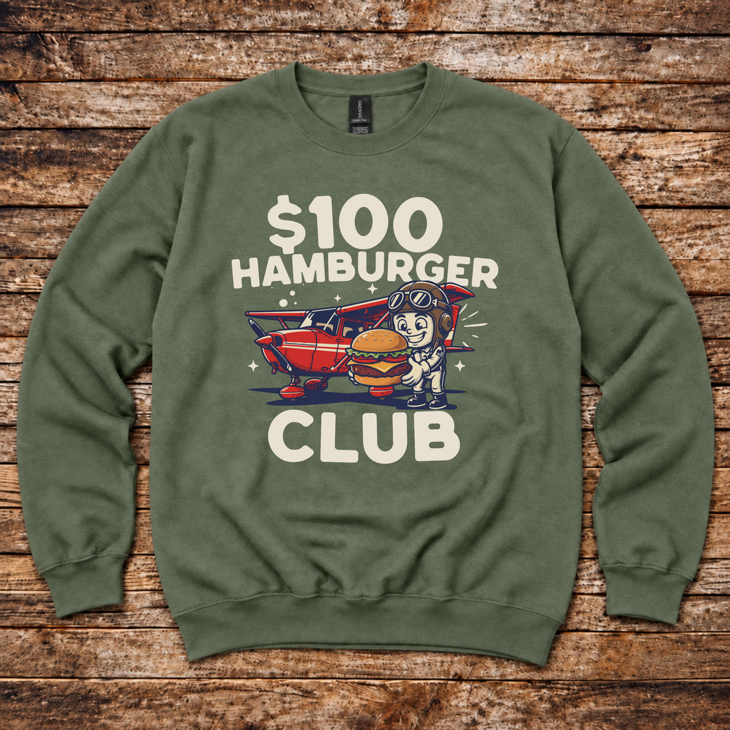 $100 Hamburger Club Sweatshirt