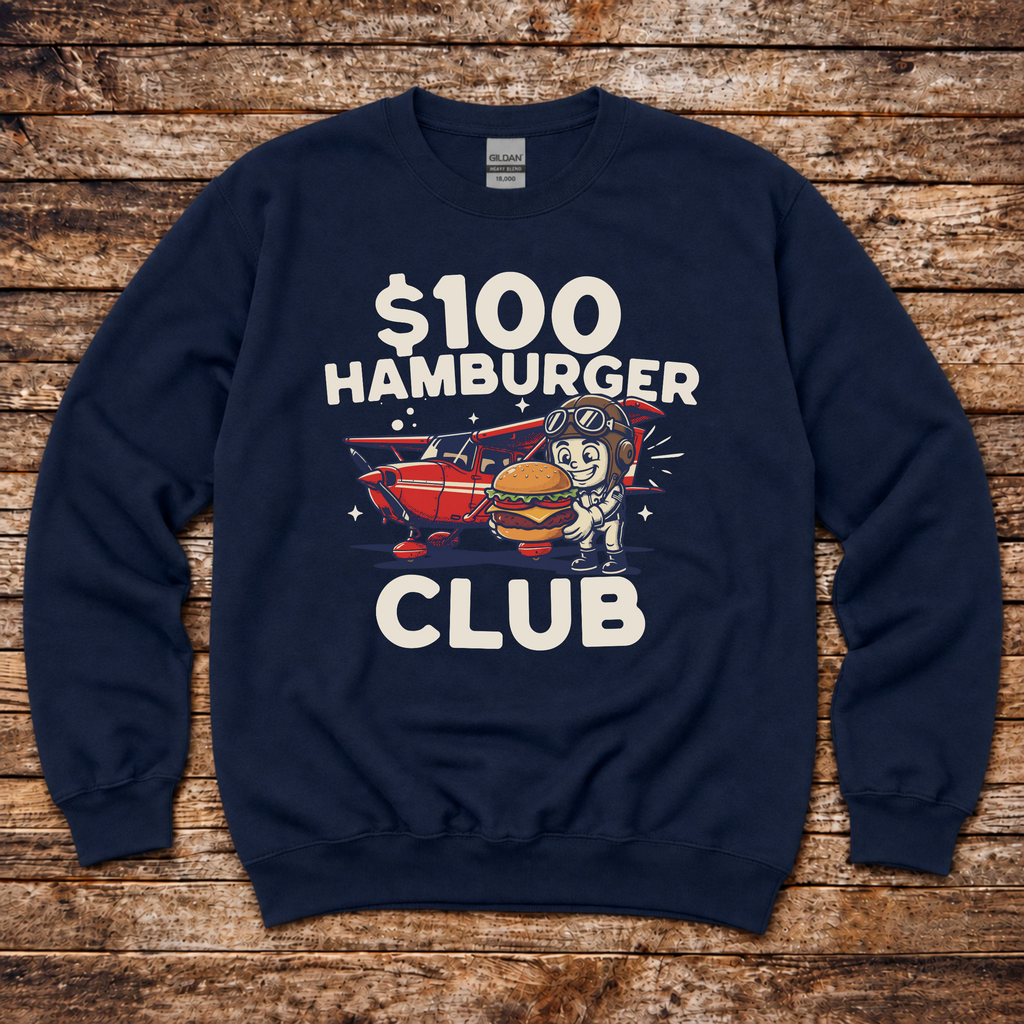 $100 Hamburger Club Sweatshirt