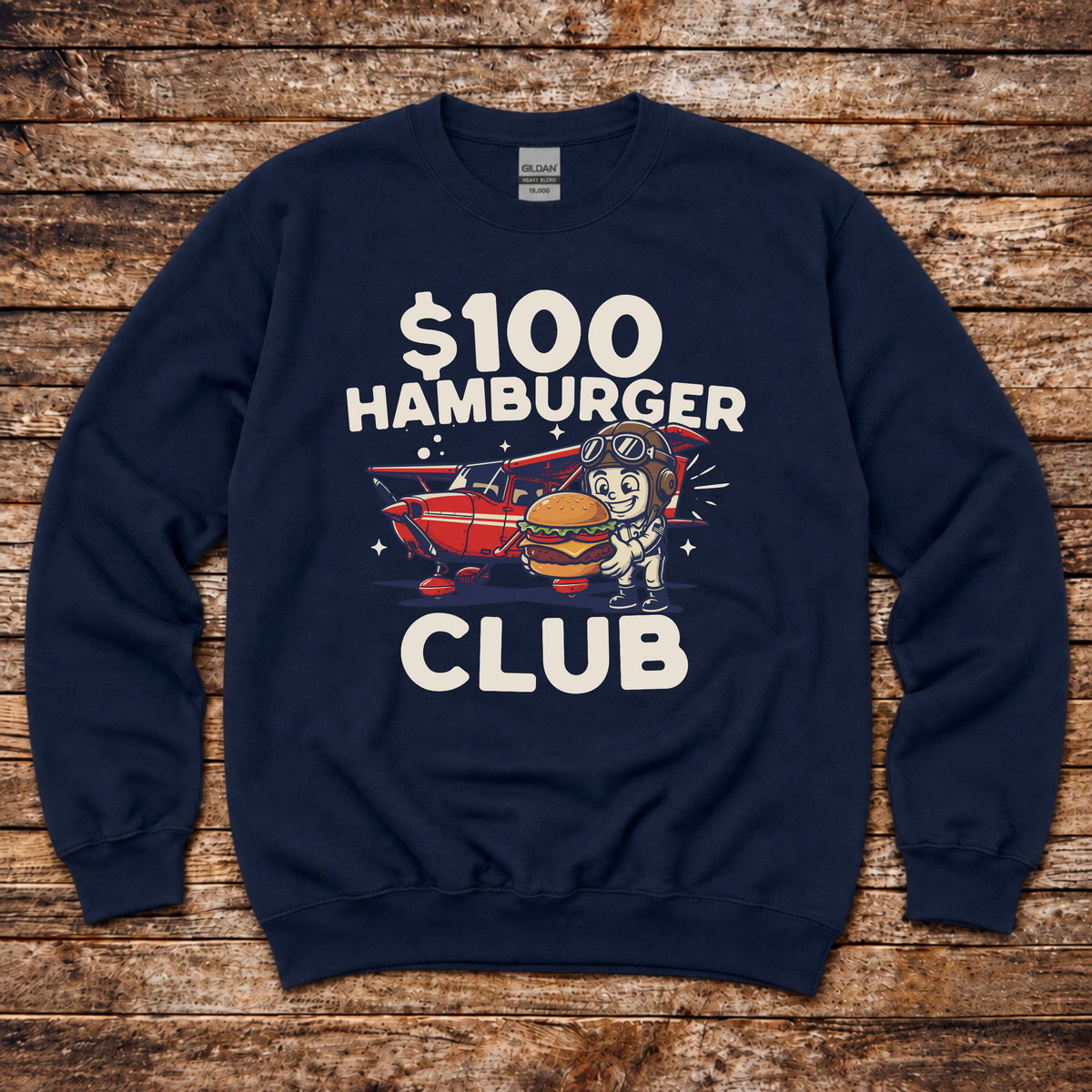 $100 Hamburger Club Sweatshirt