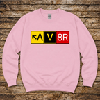 AV8R pilot sweatshirt for general aviation enthusiasts