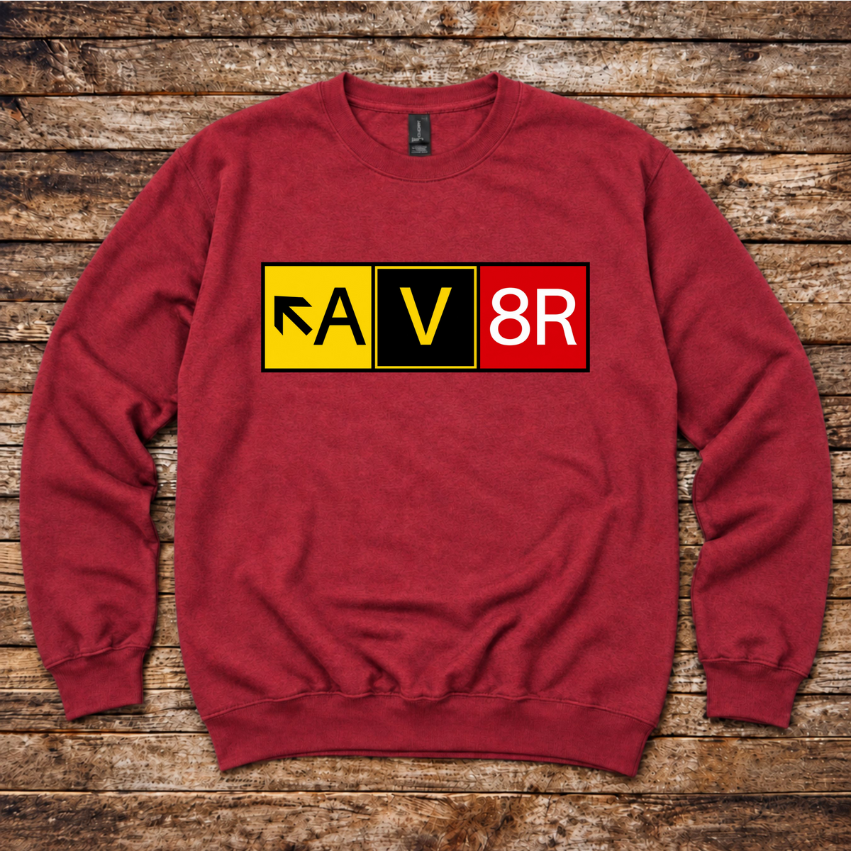 AV8R aviation sweatshirt by Aero Rascals