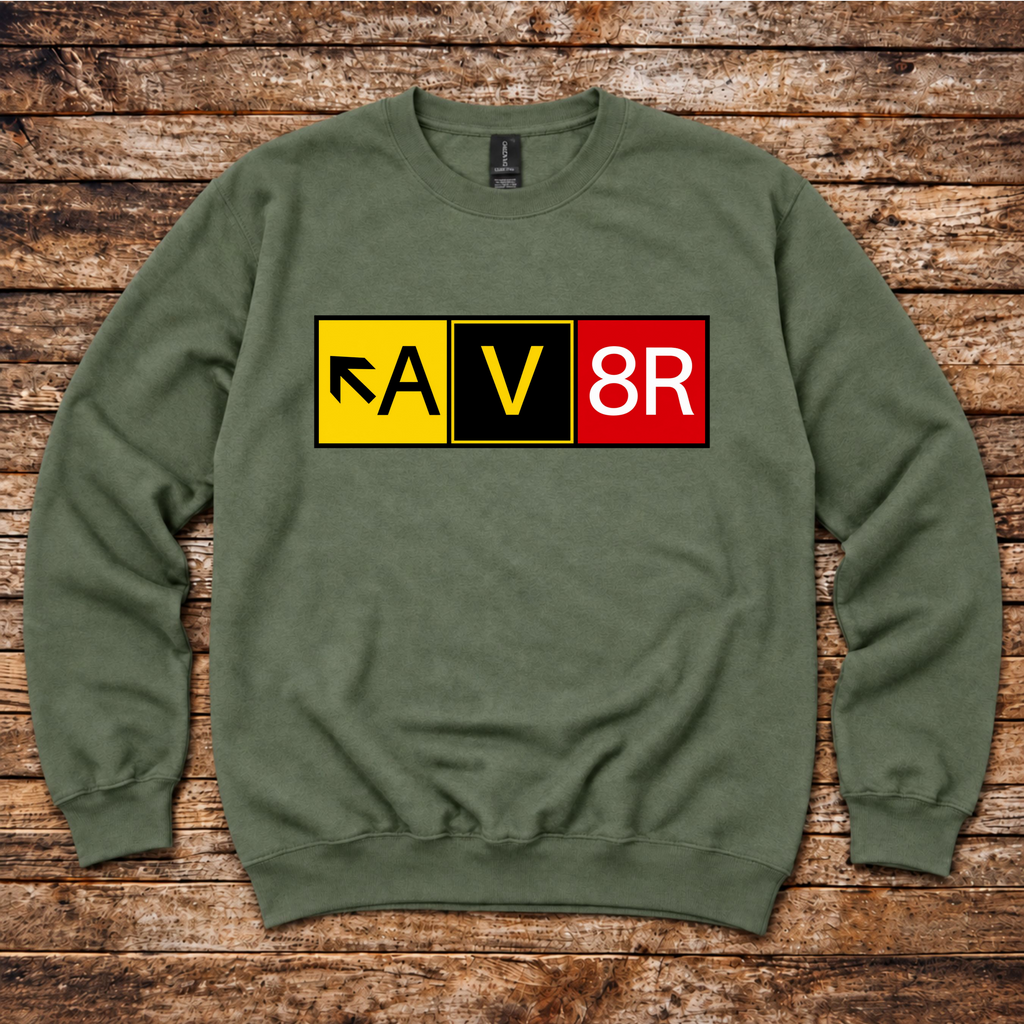 Aero Rascals AV8R aviation sweatshirt