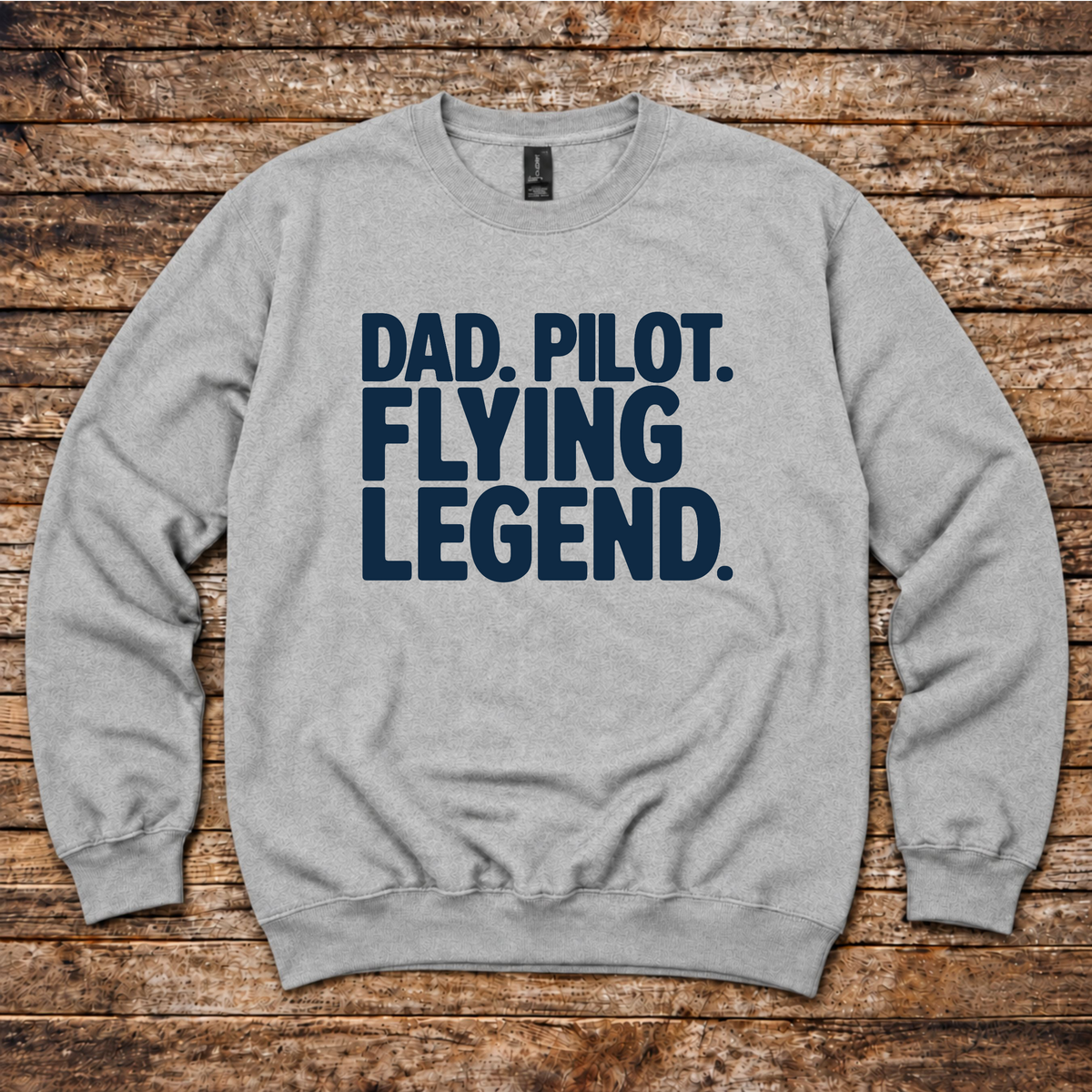 Pilot dad gift sweatshirt for private and commercial pilots