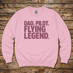Aviation gift sweatshirt for dads who fly