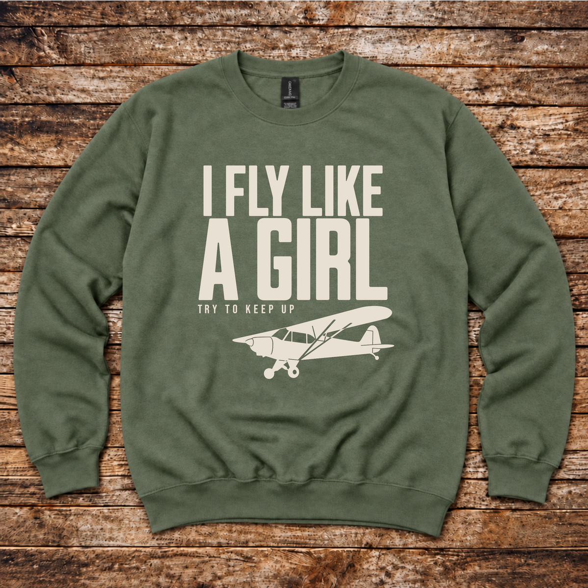 Women pilots aviation sweatshirt by Aero Rascals