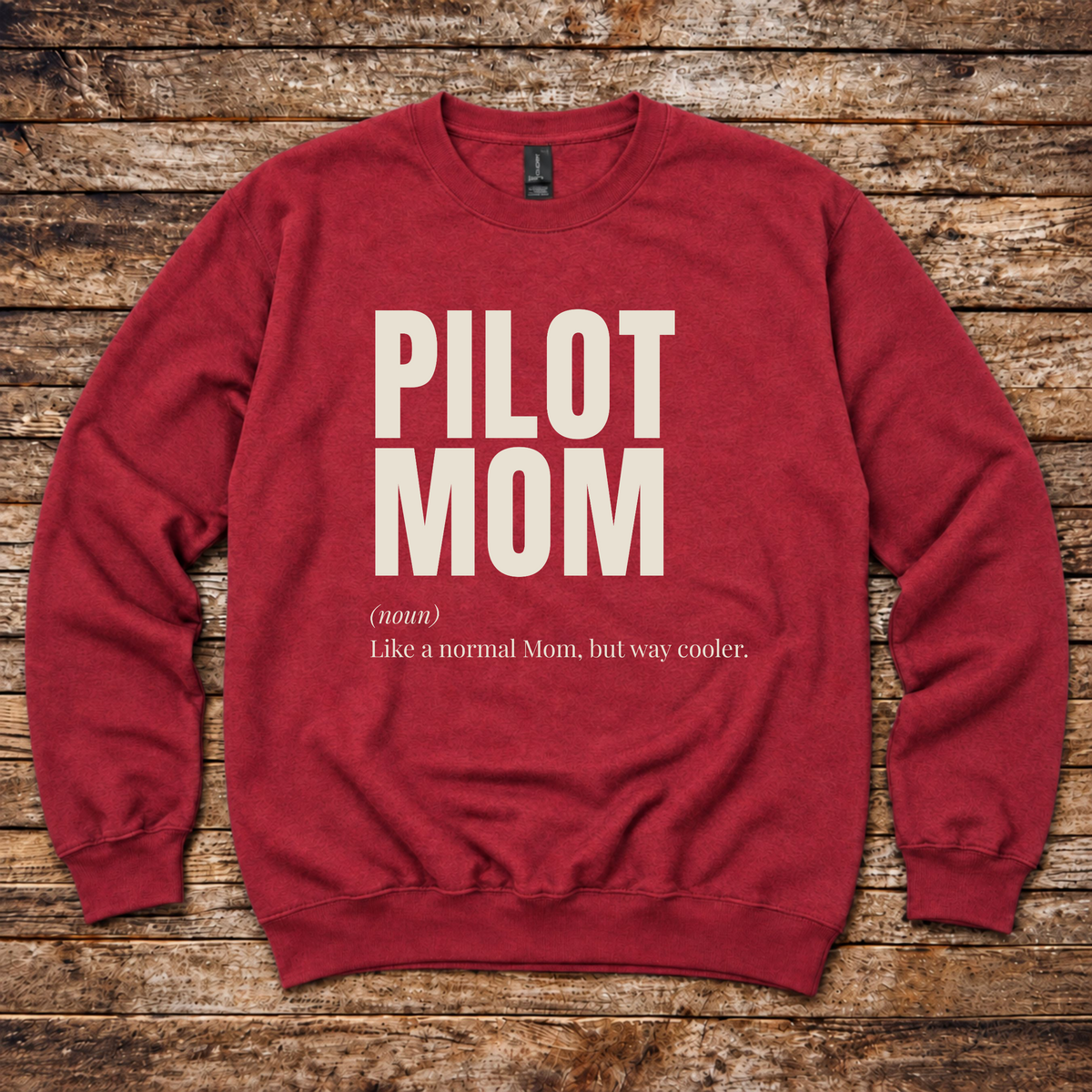 Mother of a pilot sweatshirt by Aero Rascals