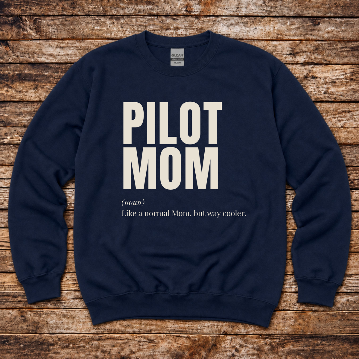Pilot Mom unisex aviation sweatshirt