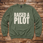 Aviation family sweatshirt for parents of pilots