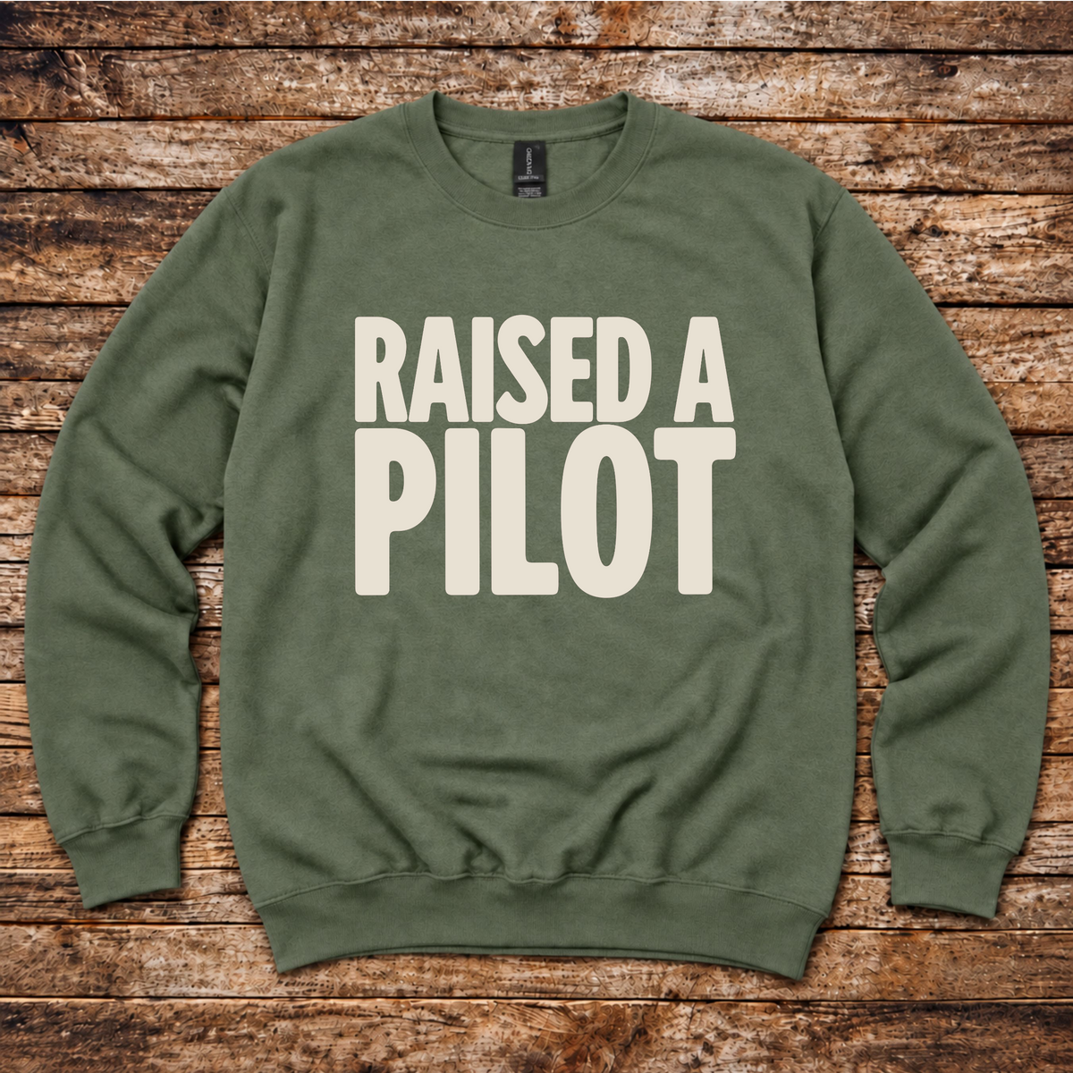 Aviation family sweatshirt for parents of pilots