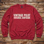 Original Airframe pilot sweatshirt for experienced aviators