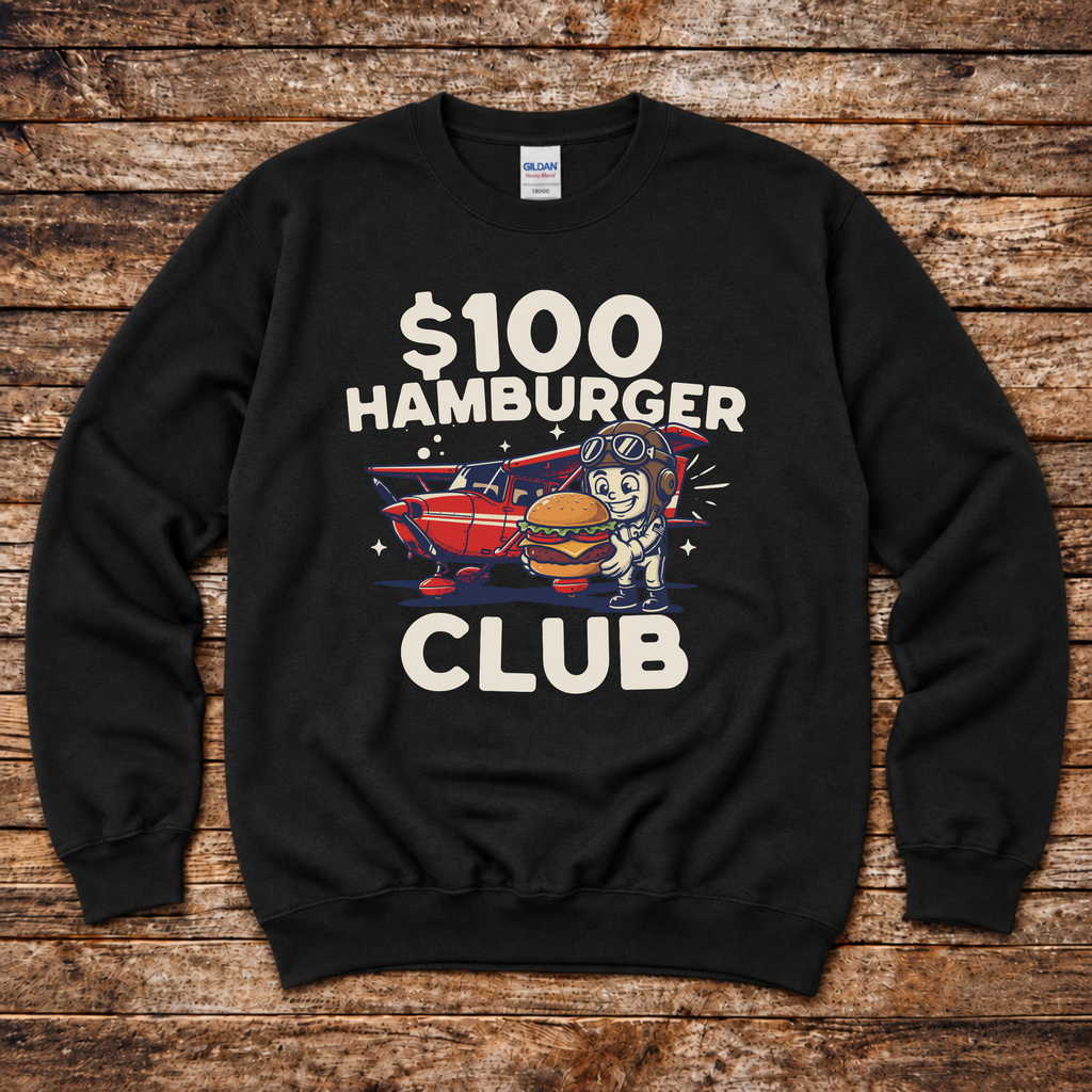 $100 Hamburger Club Sweatshirt